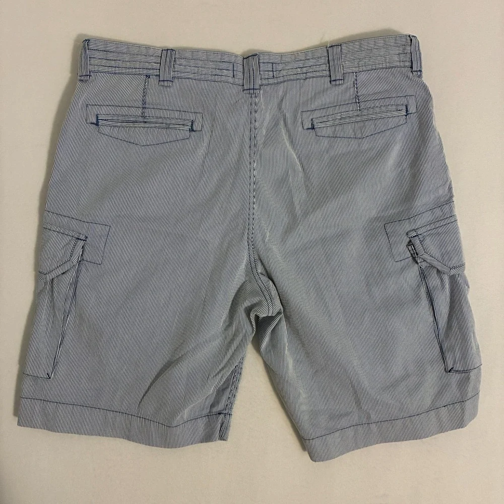 Polo Ralph Lauren Cargo Shorts Men's Size 42 Hickory Striped Preppy Nautical